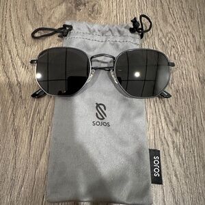 Women Men Small Hexagonal Polygon Shades